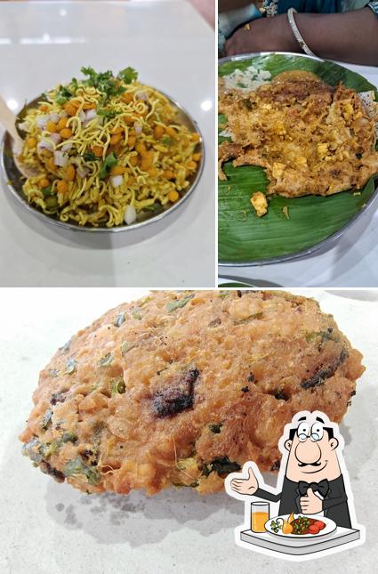 Food at Velavan family restaurant