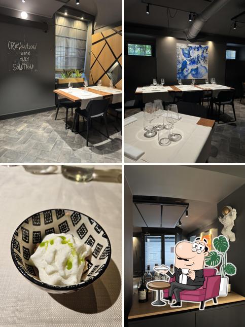 Gli interni di Aroma