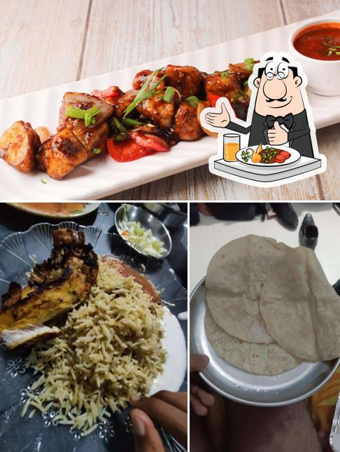 The image of food and beverage at Cafe Manara Fusion Restaurant