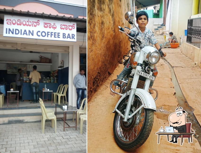 The interior of Indian Coffee Bar