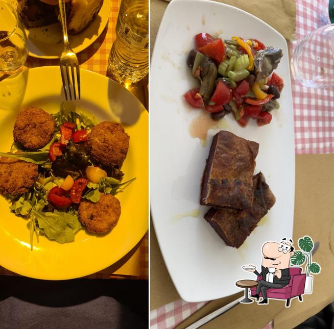 Gli interni di Piccola Cucina Ligure
