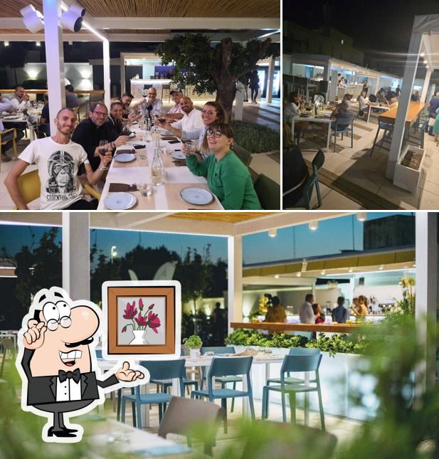 Gli interni di "ALTO MARE" _CAMINETTO Ristorante Pizzeria