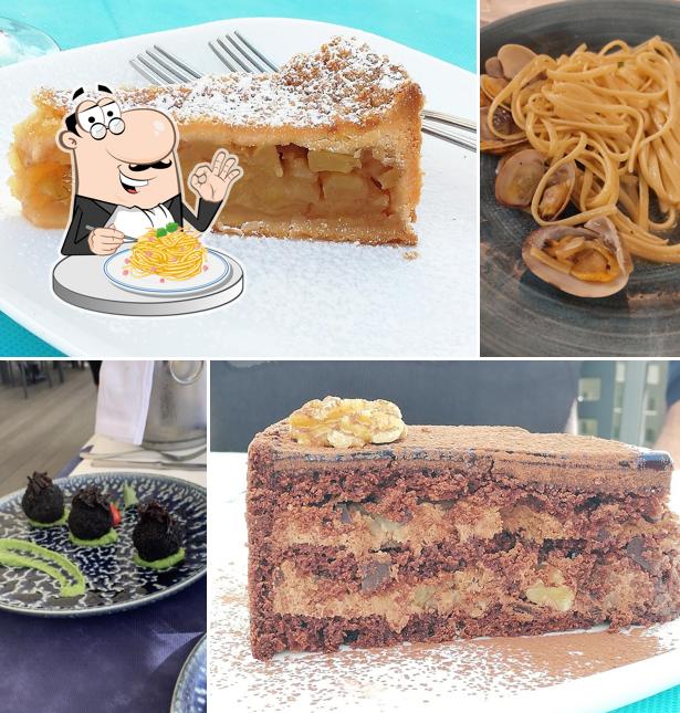 Spaghetti alla carbonara al Yacht Club Chiavari Ristorante