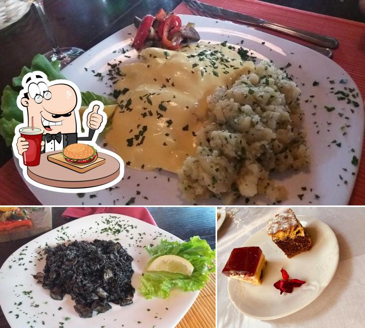 Prova un hamburger a Restoran Dupin