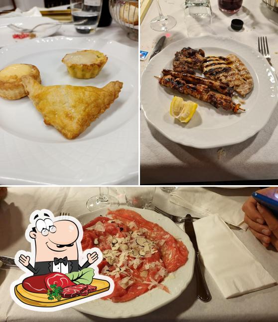 Carpaccio di manzo al Ristorante la Baracca