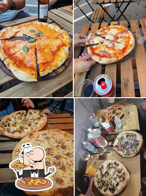 A da Giù Food and Beverage, puoi provare una bella pizza