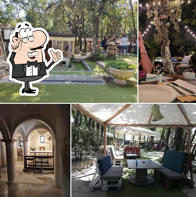 Gli interni di La Cima Summer Pub