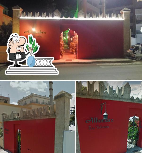 Gli esterni di Alhambra