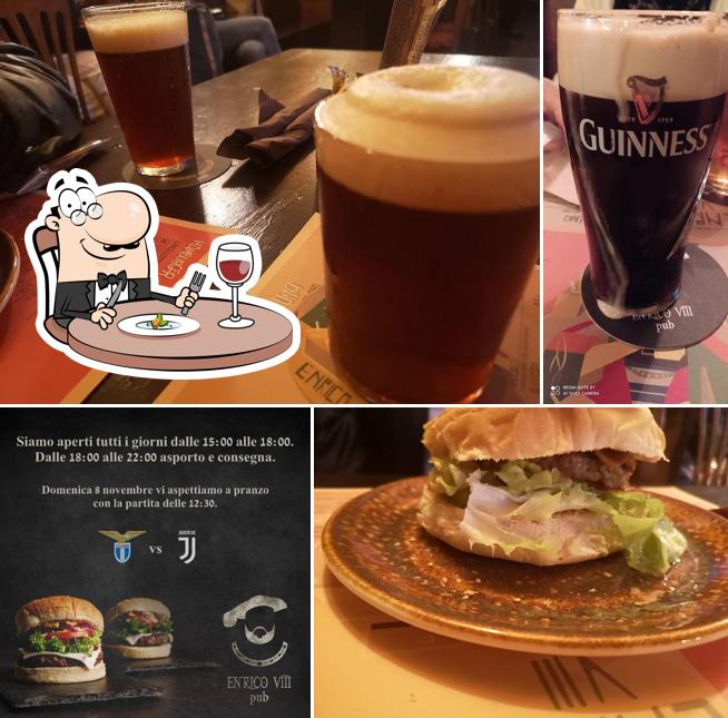 Cibo al Enrico VIII Pub