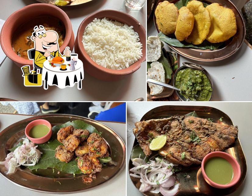 Food at Konkani Haven Isvara