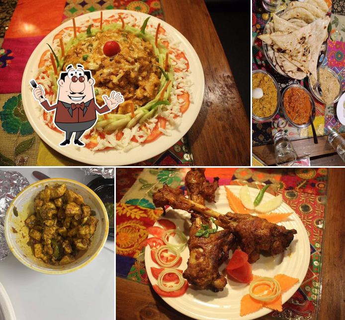 Food at Oye balle balle dhaba