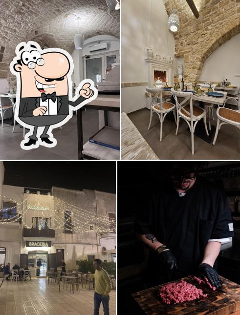 Gli interni di BRACERIA POMODORO