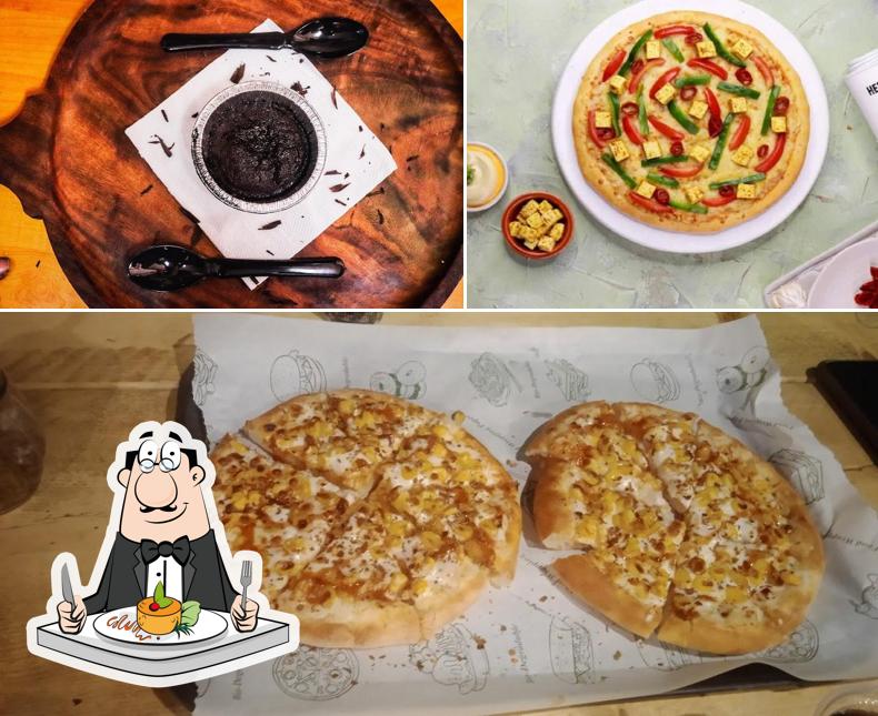 Food at Pizza Hood Hisar