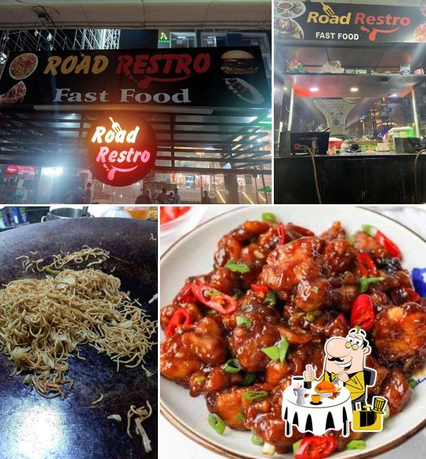 Food at Road Restro