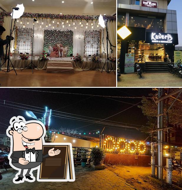 The exterior of The Kav's Restaurant