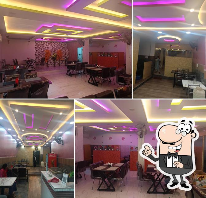 The interior of NR Veg.Inn
