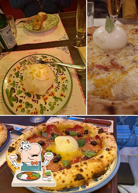 La cibo e bevanda del ristorante