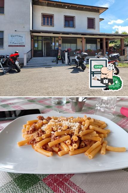 Guarda gli esterni di Trattoria il Portichetto da Adriana