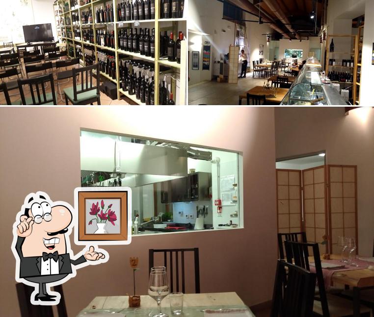 Gli interni di Le Tre Porte