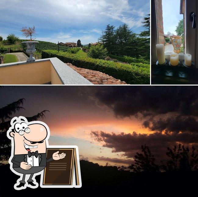 Questa è la immagine che raffigura la esterno e bevanda di Agriturismo Cascina Abate