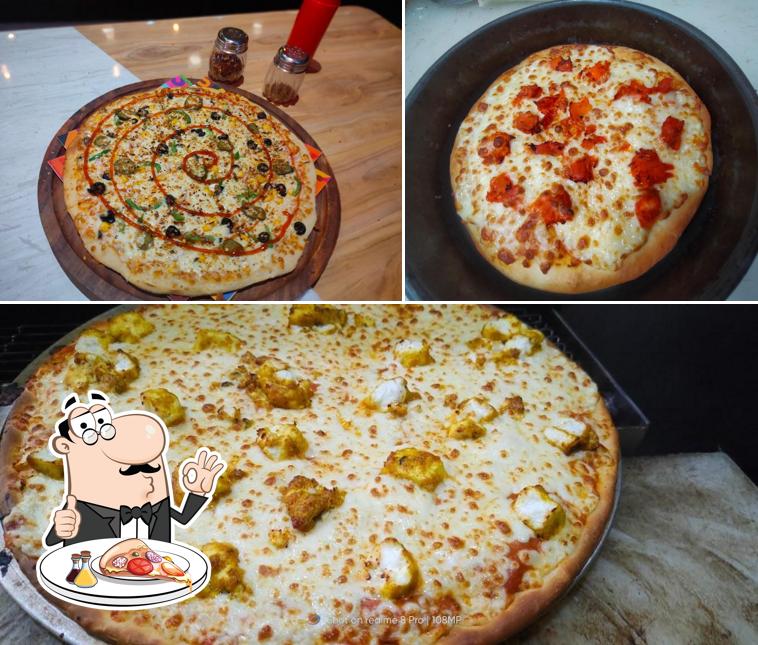 Order various types of pizza