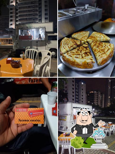 O exterior do Excelência Crepe