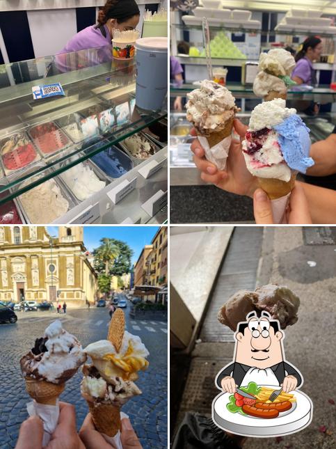 Cibo al Gelateria Tris