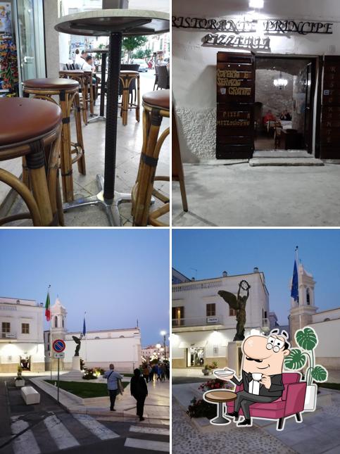 La interni e esterno del ristorante