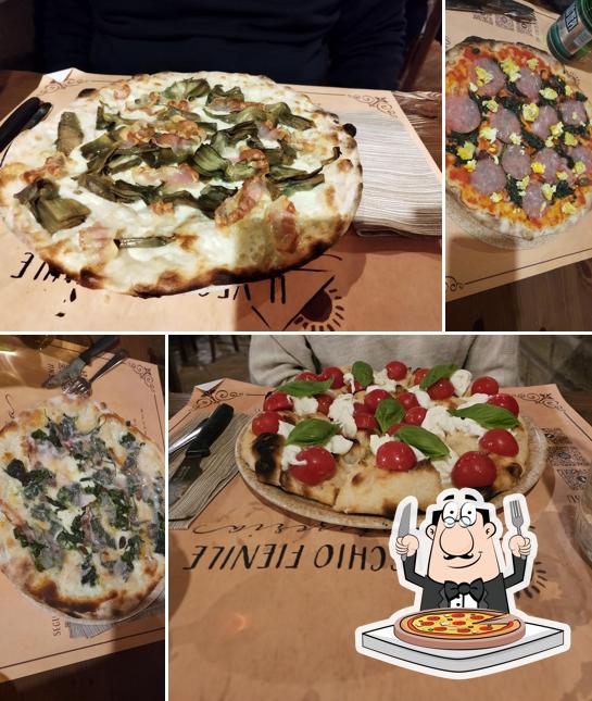 A Agripizzeria Il Vecchio Fienile, puoi prenderti una bella pizza