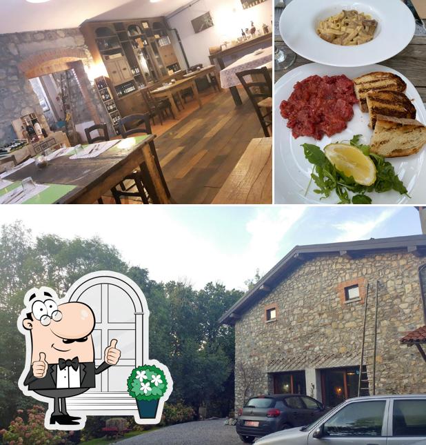 Ristorante Cascina Mirandola si caratterizza per la esterno e cibo