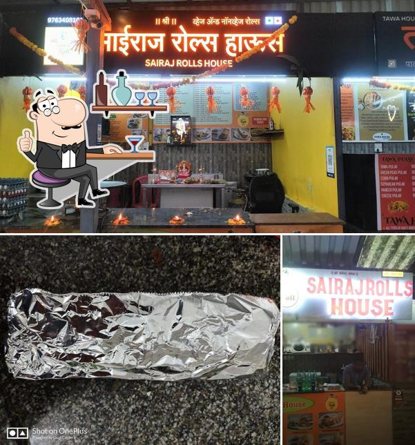 Check out how Restaurant sairaj rolls house looks inside