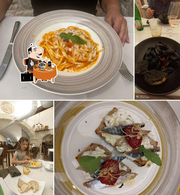 Cozze al Ristorante Osteria Degli Archi Di Vescera Michele