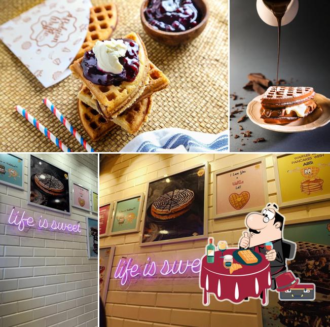 Waffles at The Belgian Waffle Co