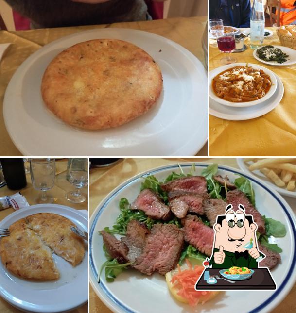 Platti al Trattoria al Passeggio