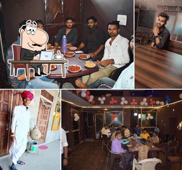 The interior of Shree Sundha S.S. Cafe