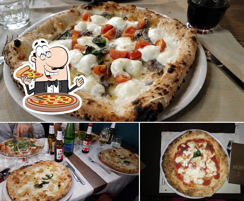 Prenditi tra le molte varianti di pizza