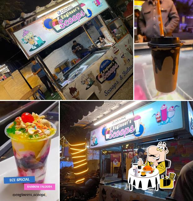 Atoms Engineers Scoops - Guntur's Famous Realfruits Faloodas and Milkshakes Outlet
