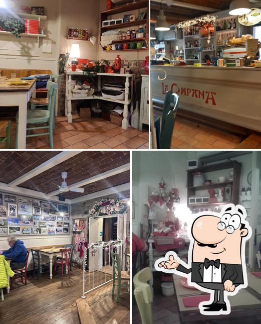 Siediti a un tavolo di Caffè La Campana