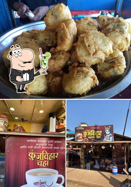 Enjoy a drink at KUNJVIHAR VADA PAV CENTER