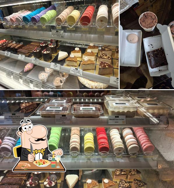 Food at Mahabi Cafe Patisserie Gelato