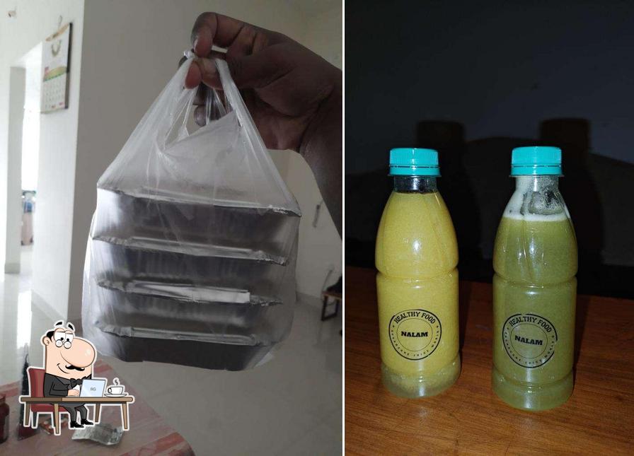 The interior of Nalam (Cane juice)
