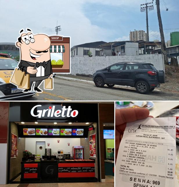 O exterior do Griletto