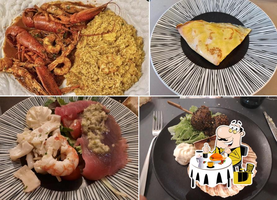 Cibo al Ristorante la Balena Ristopesce