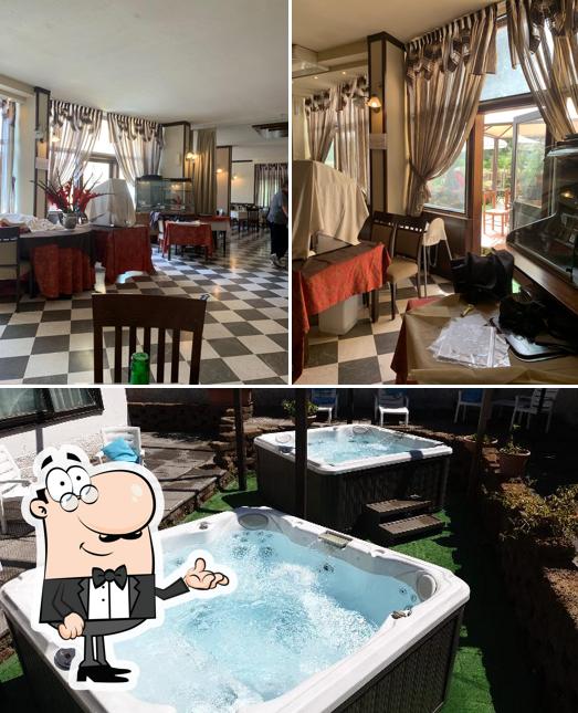 Gli interni di Taverna Capozzi