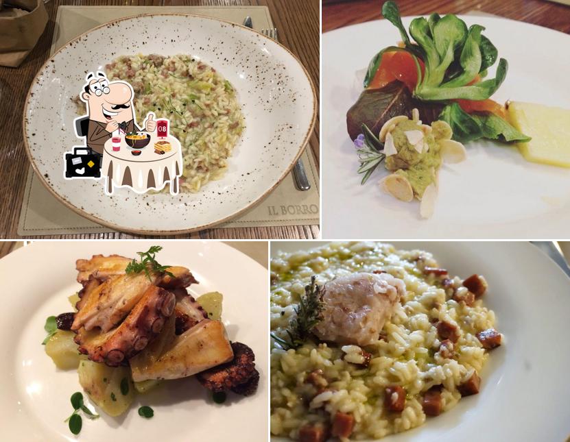 Cibo al Il Borro Tuscan Bistro