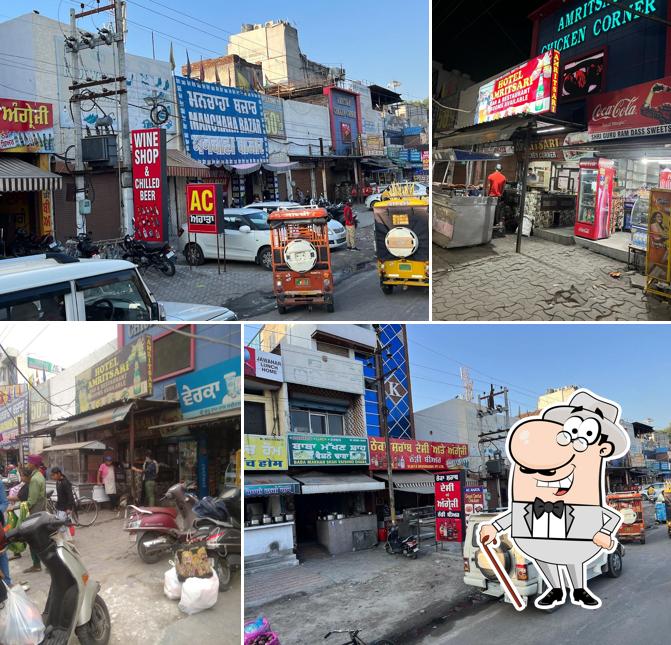 The exterior of Amritsari Chicken Corner