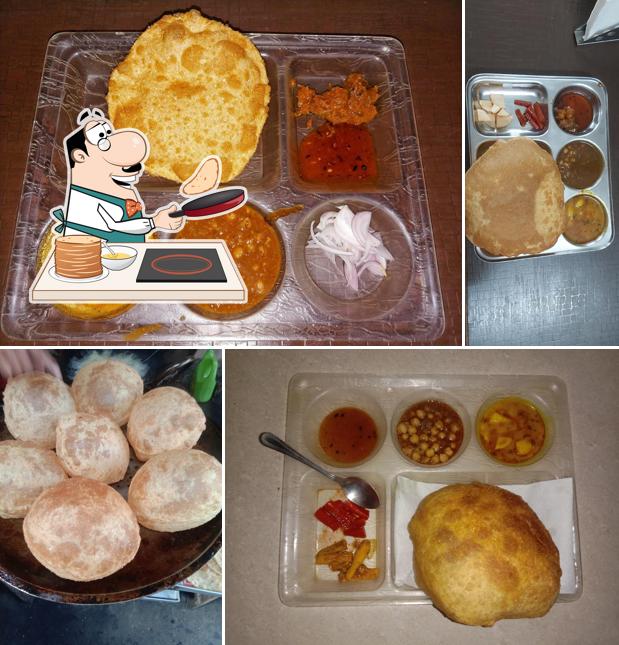 Pancakes at JAIN POORI WALA & BHAJI BHANDAR