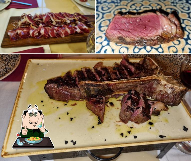 Cibo al Ristorante La Peña