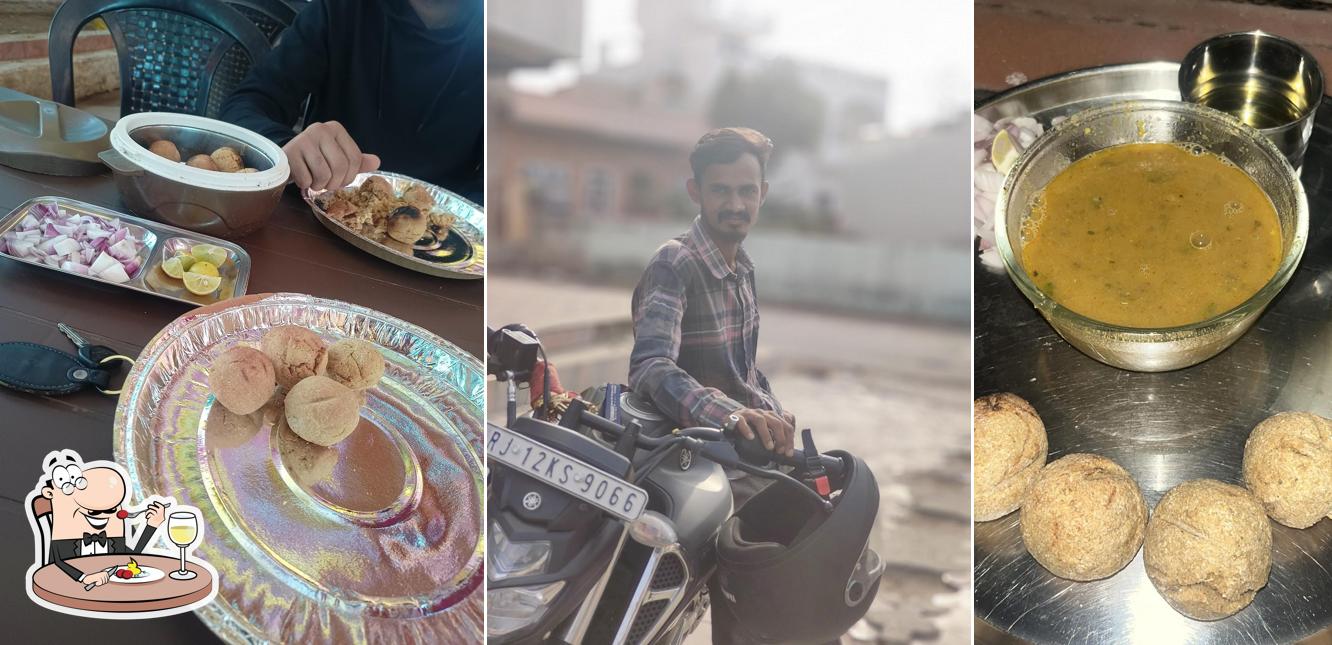 Meals at RAJ-RAJWADA Dal-Bati