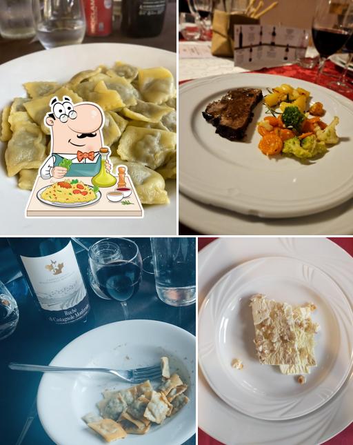 Cibo al ristorante "da Quinto"